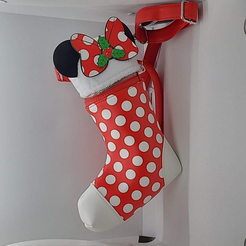 Minnie Mouse Stocking Loungefly Bag